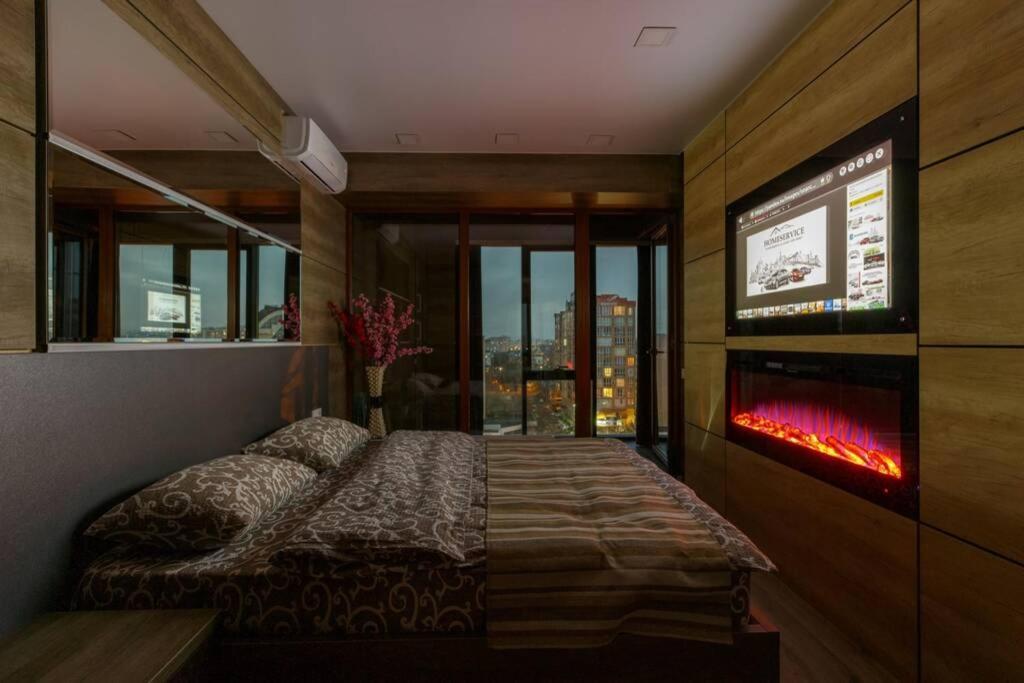 City Center. Panoramic Windows. Fireplace. Кишинёв Экстерьер фото